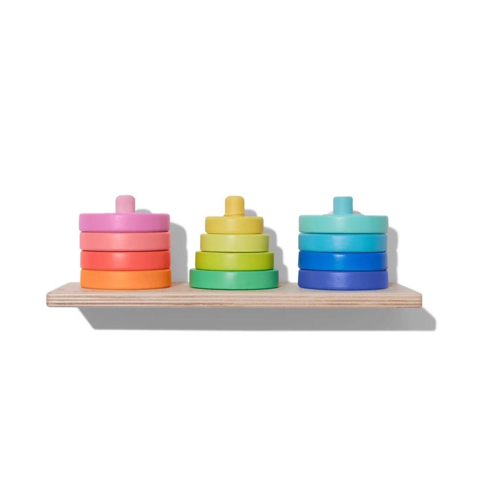 LoveEvery Montessori Twist & Turn Stacking Ring Puzzle